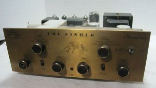 Fisher Model X - 101 Integrated Tube Amplifier==el84 Outputs