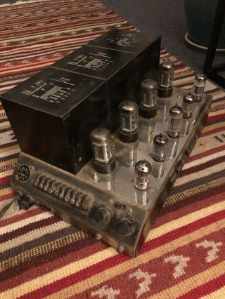 Mcintosh Mc - 225 Stereo Vacuum Tube Power Rare Vintage Amp As - Is