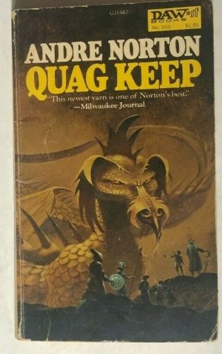 Quag Keep By Andre Norton (1979) Daw Sf Paperback 1st