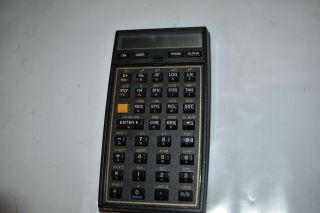 Hewlett Packard Hp Hp - 41cx 41cx Vintage Calculator W/ Aviation X & Math1 (gw62)
