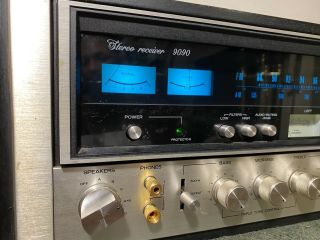 Sansui AM/FM Stereo Receiver - 9090 Black Top. 2