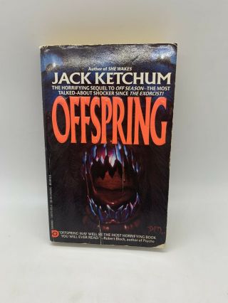 Offspring Jack Ketchum 1991 1st Diamond Vintage Horror Pb Book