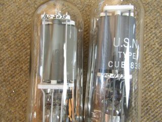 Pair United Electronics JAN - CUE 838 Strong 3