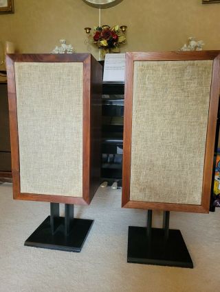 Vintage Pair Acoustic Ar - 3a Louder Floor Speakers