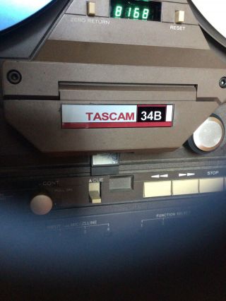 Tascam 34b 4 - Channel Reel To Reel 1/4” Tape Recorder/reproducer
