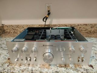 Vintage Kenwood Ka - 8100 Integrated Stereo Power Amplifier