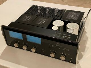 Mcintosh Mc2505 Power Amplifier,  Very And Shining.  Services & Recapped