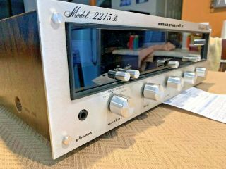 Marantz 2215B Stereophonic Receiver Serviced May 2021 3