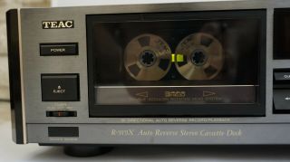 Teac R - 919x autoreverse 3head cassette deck Dolby B,  C.  dBx HX Pro,  120 - 240volt 2