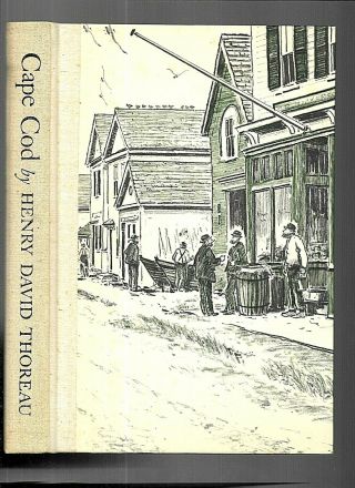 Heritage Press - Cape Cod By Henry David Thoreau (1968,  Hardcover,  Slipcase)