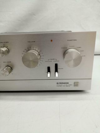 Pioneer SA - 9800 Stereo Integrated Amplifier Transistor from Japan Maintained 3
