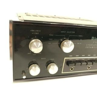 McIntosh C28 Vintage Stereo Preamplifier - C - 28 PreAmp - For PARTS/REPAIR READ 2