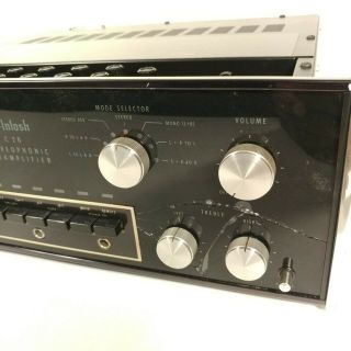 McIntosh C28 Vintage Stereo Preamplifier - C - 28 PreAmp - For PARTS/REPAIR READ 3