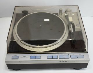 Denon Dp - 47f Direct Drive Fully Automatic Turntable Sumiko Oyster Mm Cartridge