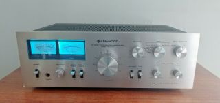 Kenwood Ka - 6100 Stereo Integrated Amplifier,  Led,  Serviced & Cleaned