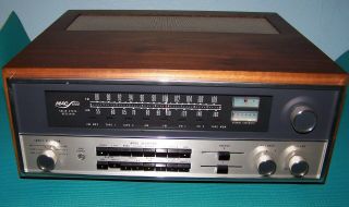 Mcintosh Mac - 1900 Solid State Am/fm Stereo Receiver With Wood Cabinet & Manuals -