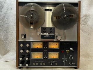 Teac A - 2340 Simul - Sync Four Channel Tape Deck Reel - To - Reel - Fantastic - Video