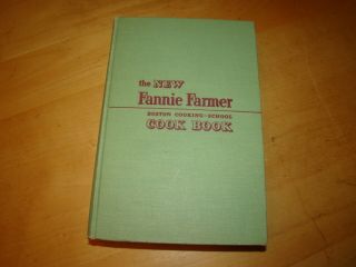 Fannie Farmer Boston Cooking School Cook Book 1951 Hc