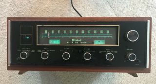 Mcintosh Mr 78 Fm Stereo Tuner - Classic With Wooden Case