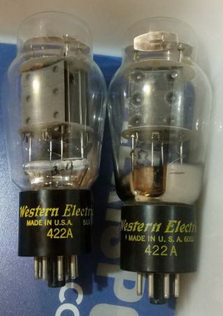 Western Electric 422a Audio Tubes