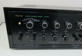 SANSUI AU - 999 INTEGRATED AMPLIFIER PERFECT SERVICED FULLY RECAPPED 2