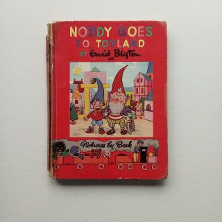 Noddy Goes To Toyland,  Enid Blyton,  (sampson,  Low,  1949)