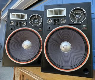 Rare Sansui Sp - X8900 4 - Way 6 - Speaker 220w Sound Floor Speakers