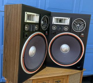 Rare SANSUI SP - X8900 4 - way 6 - speaker 220W Sound Floor Speakers 3