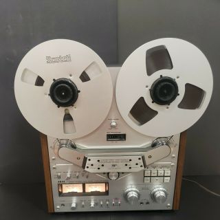 Akai Gx - 635d Reel To Reel Tape Recorder With Hubs/reels Serviced