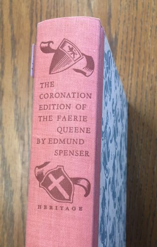 The Coronation Edition Of The Faerie Queene By Edmund Spenser 1953 Edition
