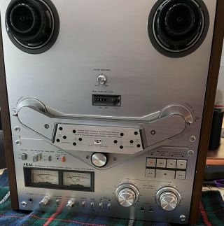 Akai Gx - 635d 4 Track Stereo Tape Deck Reel To Reel Recorder As - Is