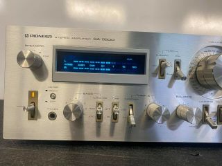 Pioneer SA - 9800 Stereo Integrated Amplifier.  Serviced - 3