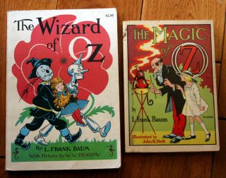 The Wizard Of Oz,  Magic Of Oz By L.  Frank Baum Paperback Books - Denslow,  Neill