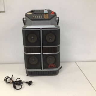 Retro 1980s Pioneer Disco Robo J - 7 Cassette & Radio Music Machine 209
