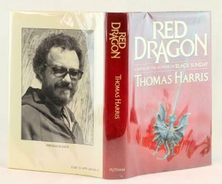 Thomas Harris First Edition 1981 Red Dragon Hannibal Lecter Hardcover w/DJ 3
