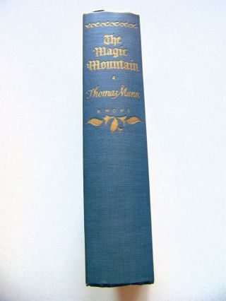 Scarce 1939 One - Volume Edition The Magic Mountain By Thomas Mann