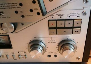 AKAI GX - 635D Reel to Reel IMMACULATE COSMETICALLY.  Includes Reels. 3