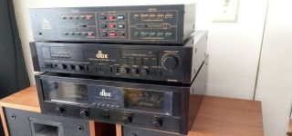 Dbx Bx - 3 Stereo Power Amplifier,  Dbx Control Amplifier Cx - 3 Preamp.  Set