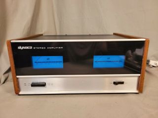 Vintage Dynaco St - 150 Stereo Power Amplifier Large Vu Maters &
