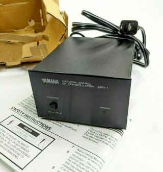 Yamaha Apd - 1 Natural Sound Rf Demodulator Ac - 3 Dolby Digital Ldisc Japan