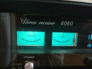 Vintage Sansui 6060 Stereo AM/FM Receiver 3