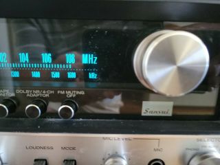 Vintage Sansui 6060 Stereo AM/FM Receiver 4