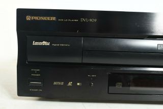 Pioneer DVL - 909 LaserDisc DVD/CD/VCD Combo Player - Great No remote 2