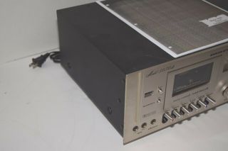 Vintage 1970 ' s Marantz Model 5030B Stereo Cassette Desk - and Serviced 6