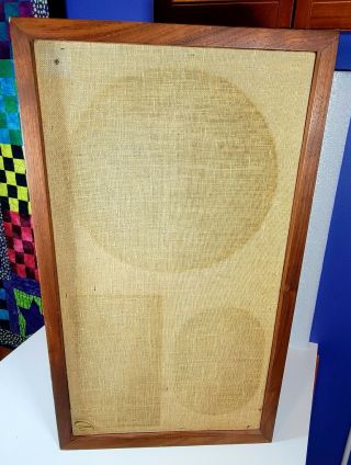 VINTAGE ACOUSTIC RESEARCH AR - 2ax SPEAKERS Mid Century Modern UN - 2