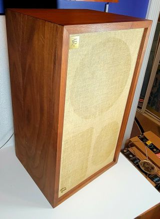 VINTAGE ACOUSTIC RESEARCH AR - 2ax SPEAKERS Mid Century Modern UN - 3