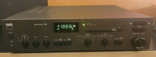 Vtg 1985 Nad Electronics 7155 2 Channel 50 Watts Am/fm Receiver Tuner Amplifier