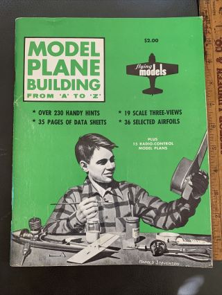 Vintage Flying Models Model Plane Building From A To Z