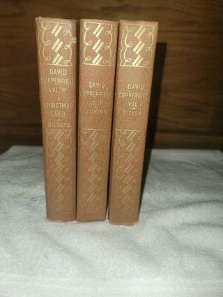 David Copperfield Vol.  I,  Ii And Iii By Charles Dickens 1950