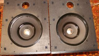 Altec Lansing 420a Vintage Speakers 15 " W/ 879a Front Panels -